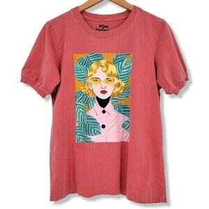 Bijou Karman Target Women's Short Sleeve‎ Sunglasses Graphic T-Shirt Size Medium